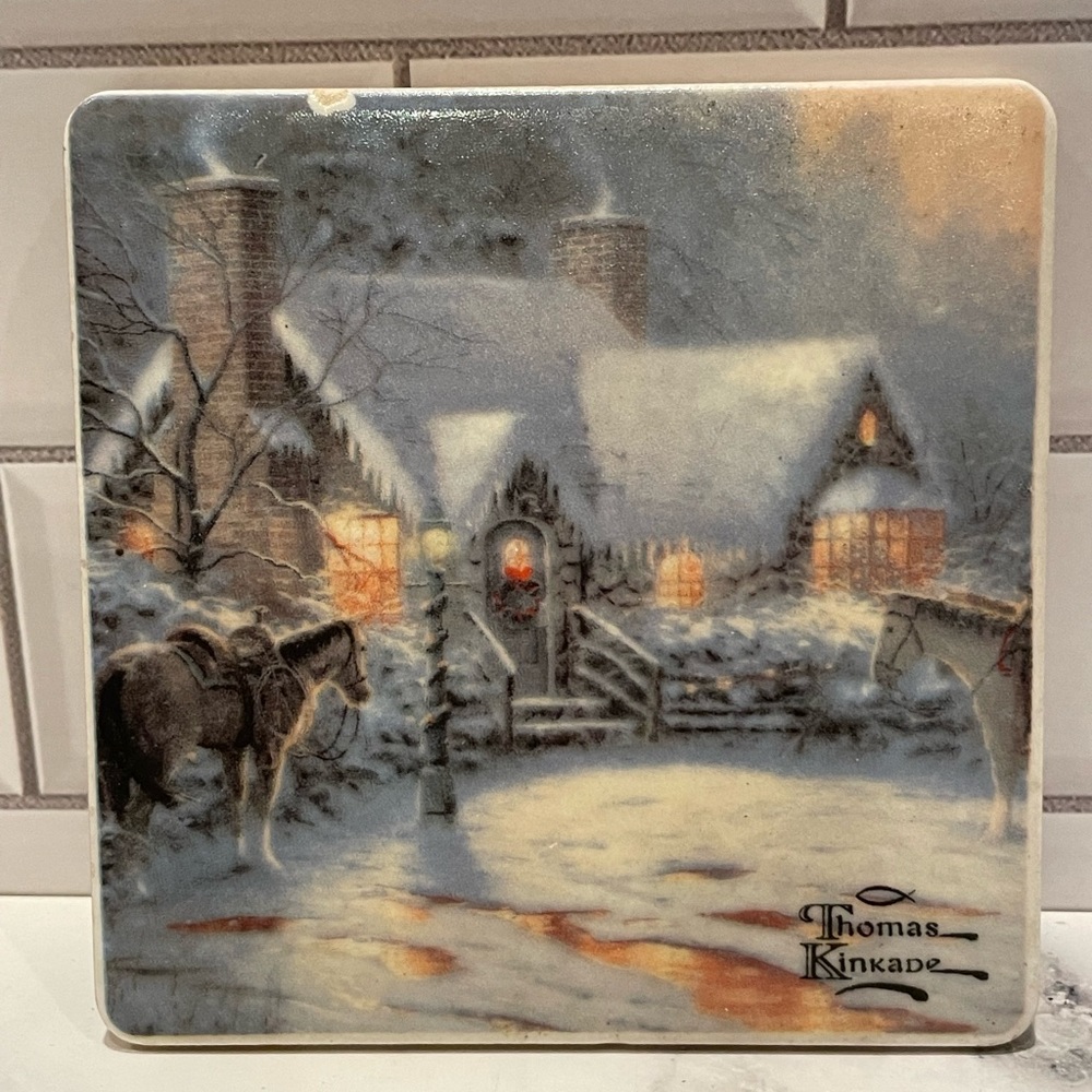 Thomas Kinkade Coaster